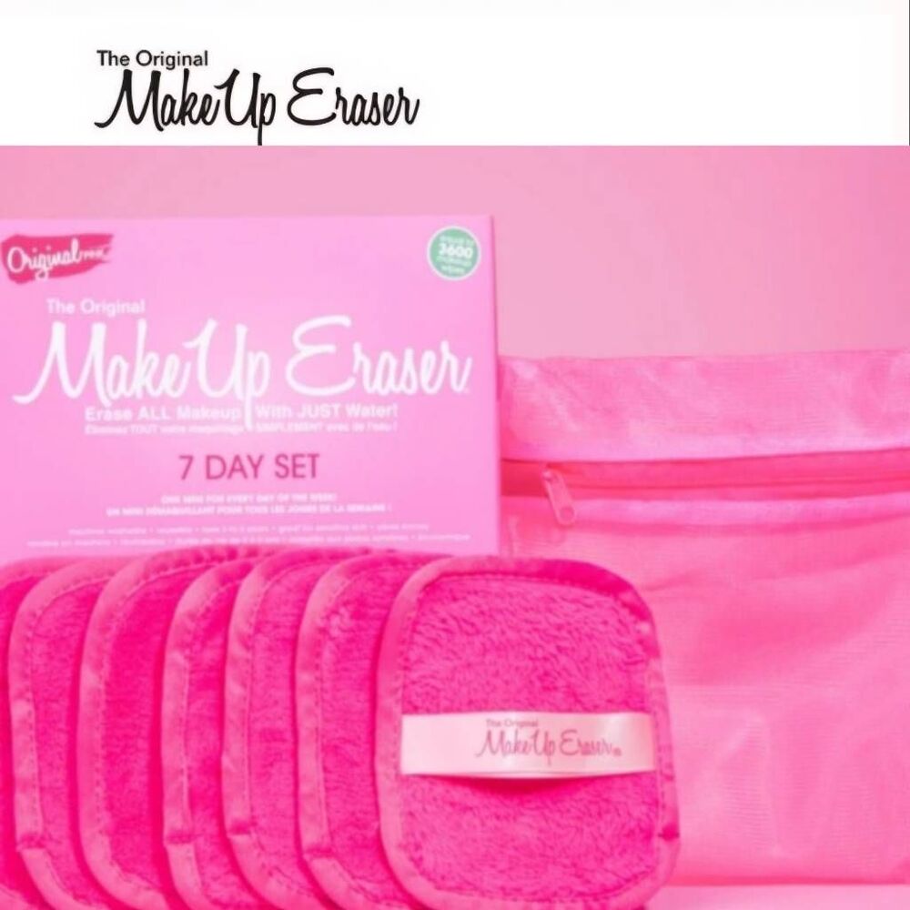 The Original Makeup Eraser‎ Pink 7 Day Set